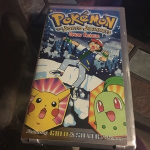 Pokémon The Johto Journeys Snow Rescue VHS
